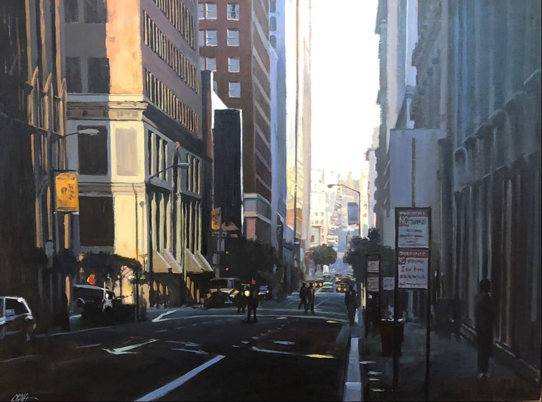 Street scene of downtown San Francisco
