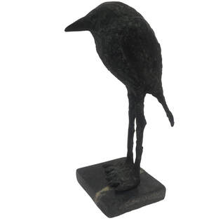 Abstract sculpture of heron